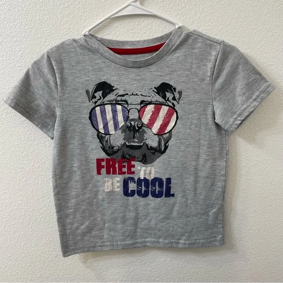 Max& Olivia free to be cool shirt gray boys small - Picture 1 of 3